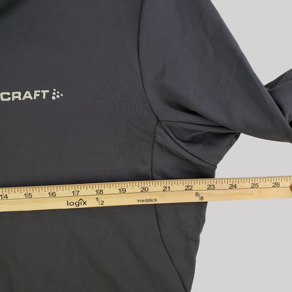 Craft Long Sleeve Half-Zip Athletic Shirt Mens XXL - Picture 8 of 9